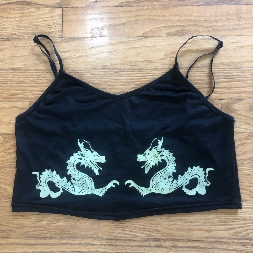 Yellow Dragon Bralette